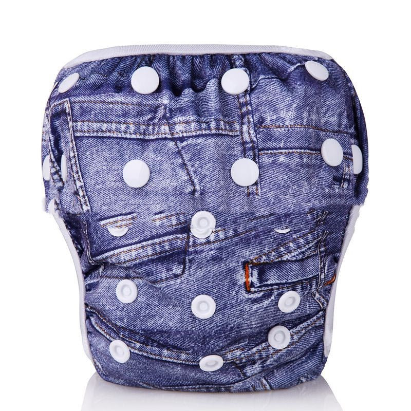 Leakproof Adjustable TPU Swimming Trunks for Babies