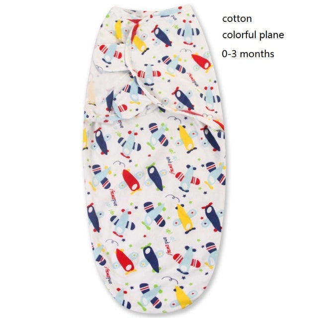 100% Cotton Baby Swaddle Wrap Blanket for Infants