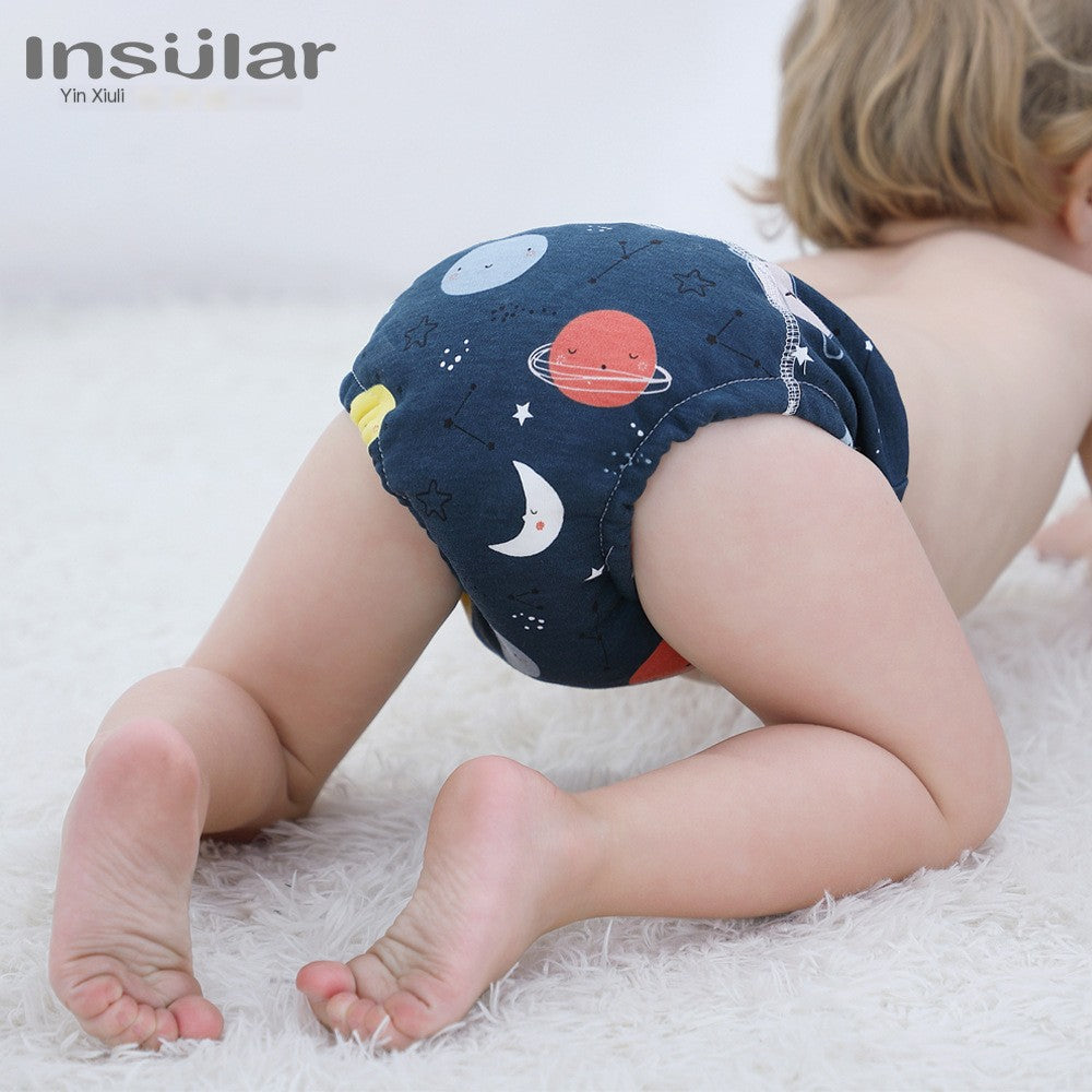 Breathable Cloth Diapers for Babies - Simple Design