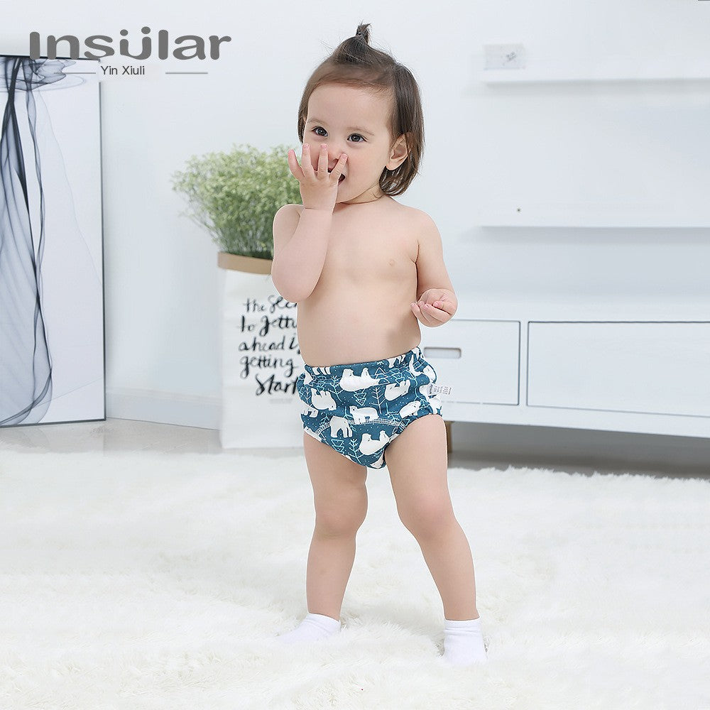 Breathable Cloth Diapers for Babies - Simple Design