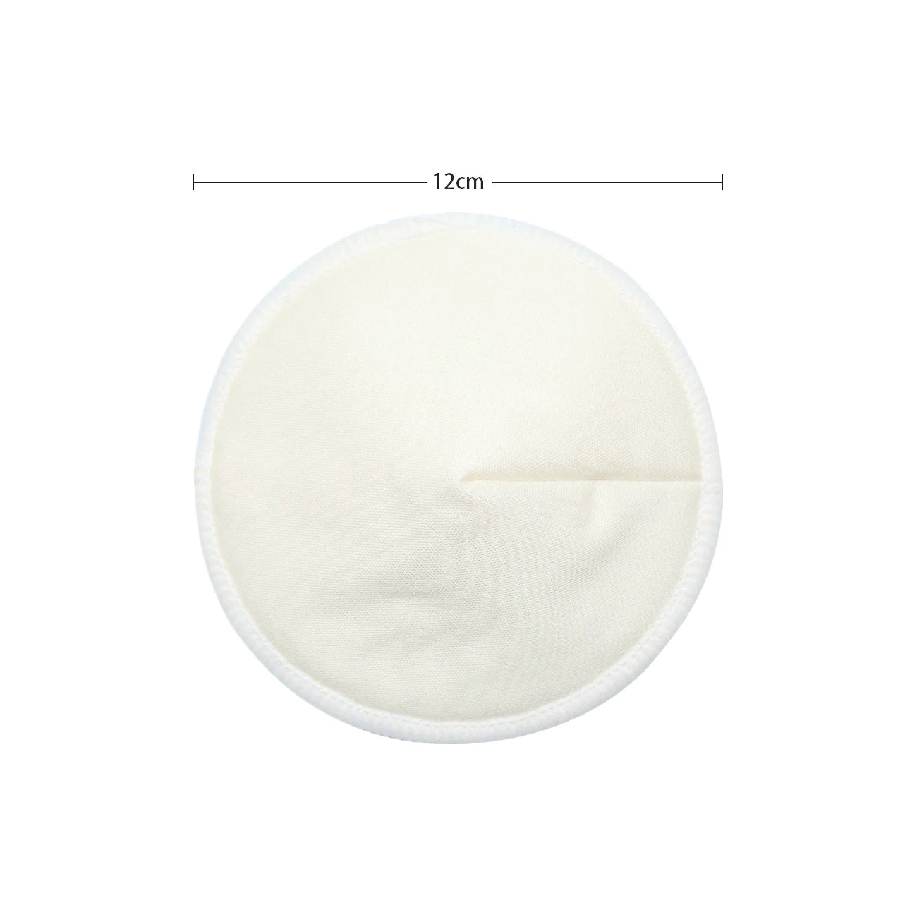 2Pcs Organic Bamboo Viscose Nursing Breast Pads Washable Breastfeeding Pads Reusable Breast Pads for Breastfeeding Nursing Pads