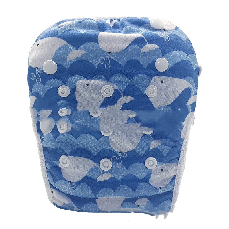 Leakproof Adjustable TPU Swimming Trunks for Babies