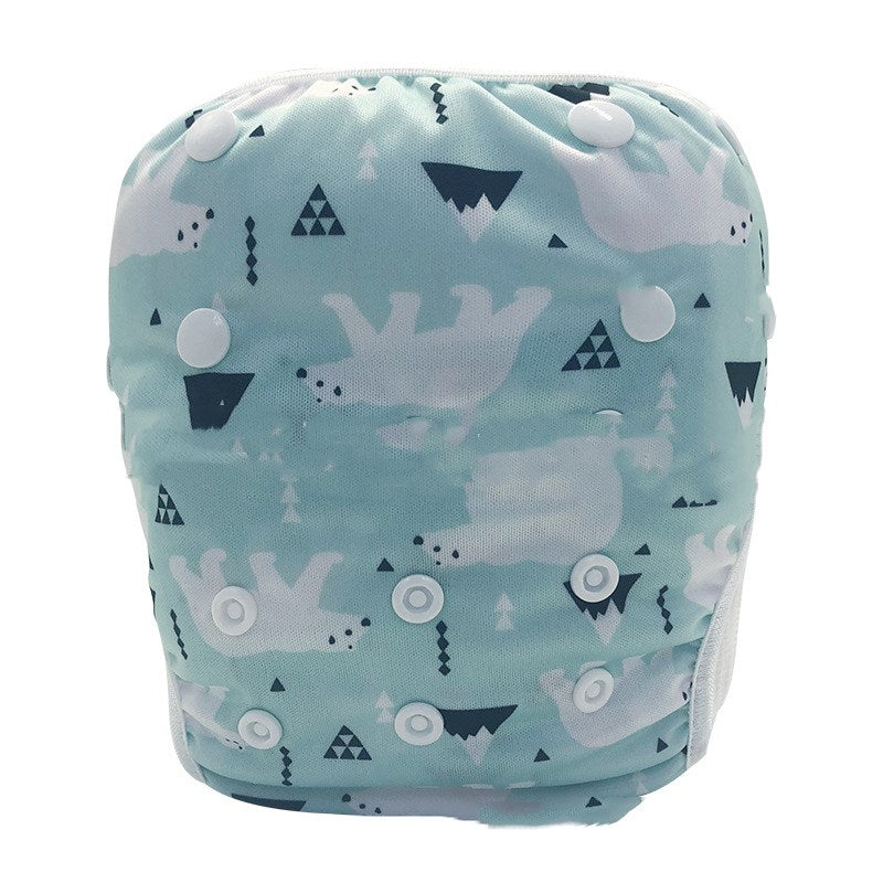 Leakproof Adjustable TPU Swimming Trunks for Babies