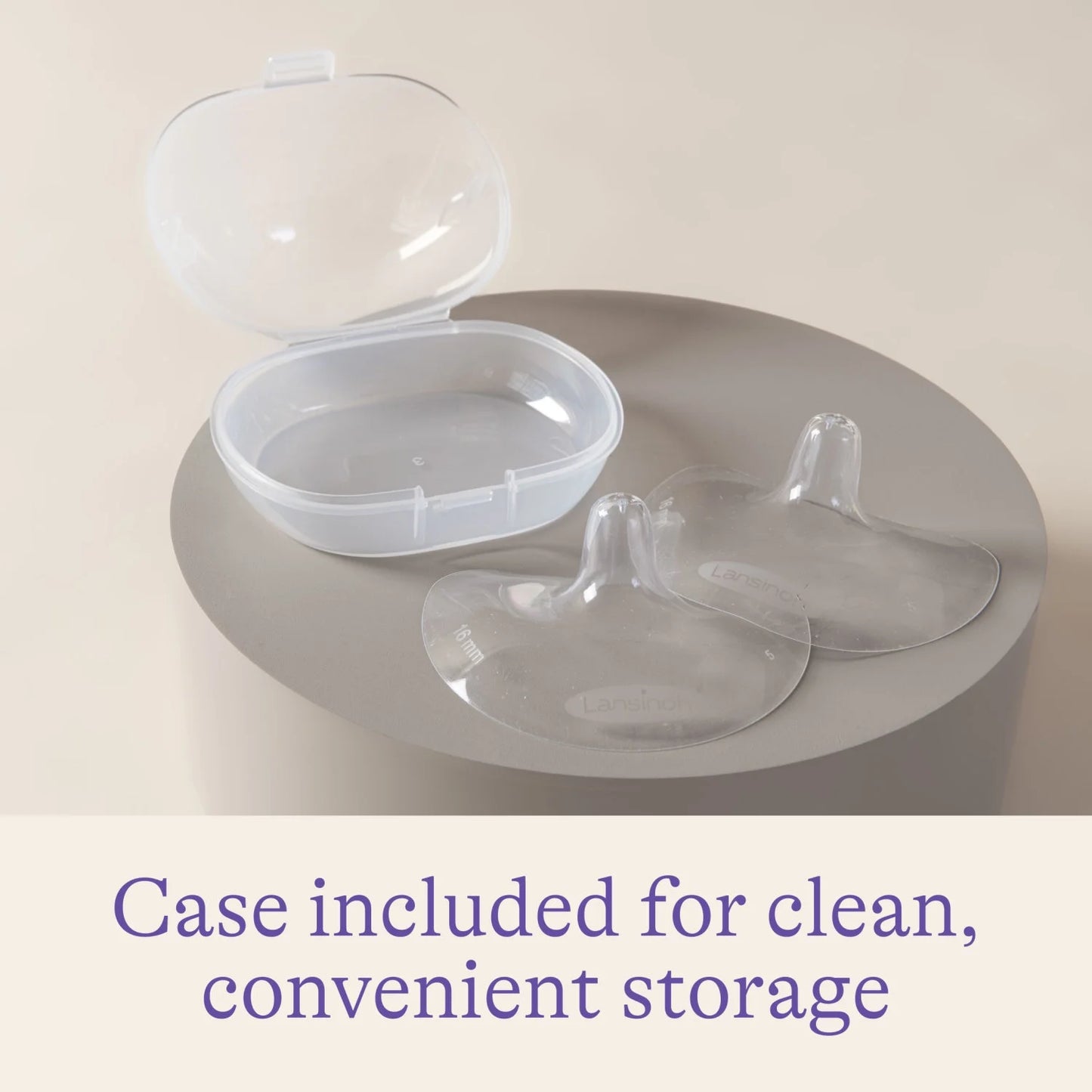 Contact Nipple Shields, 2 Nipple Shields (20Mm) and Case