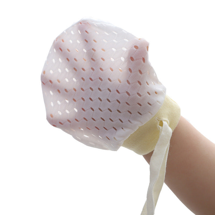 Adjustable Anti-Scratch Mittens for Infants and Newborns